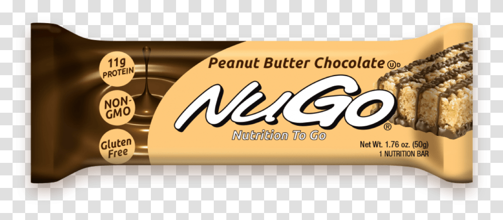 Nugo Peanut Butter Chocolate Bars, Food, Sweets, Dessert, Plant Transparent Png