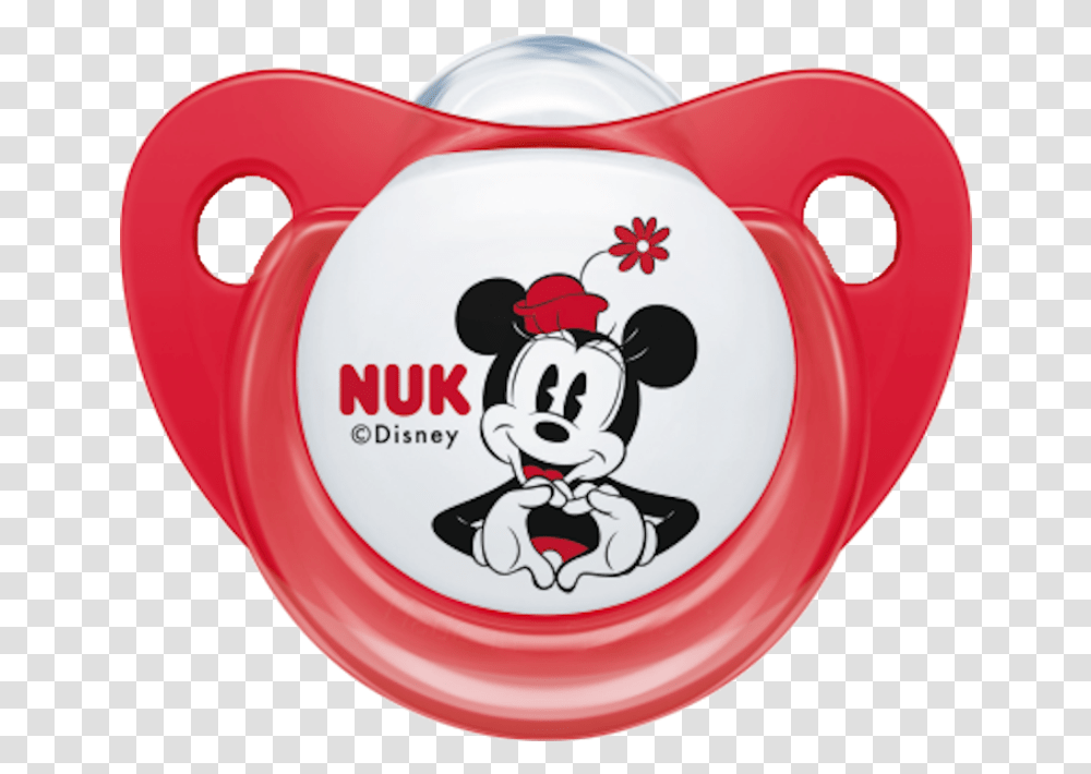 Nuk Disney Mickey Minnie Pacifier Soother 0 6 Months Nuk Minnie Mouse Dummy, Piggy Bank, Weapon, Weaponry Transparent Png