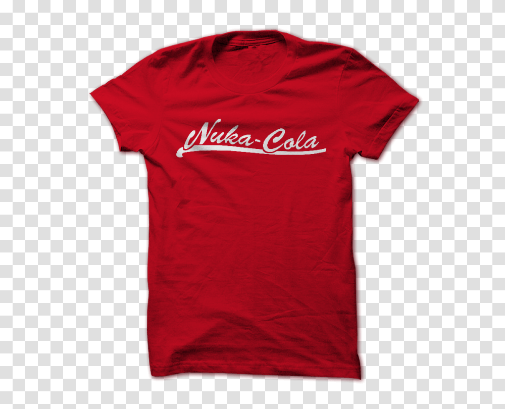 Nuka Cola Fallout Half Sleeve T Shirt For Men And Women, Apparel, T-Shirt Transparent Png