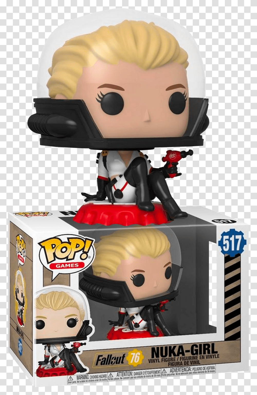 Nuka Cola Girl Funko Pop, Toy, Robot, Machine Transparent Png