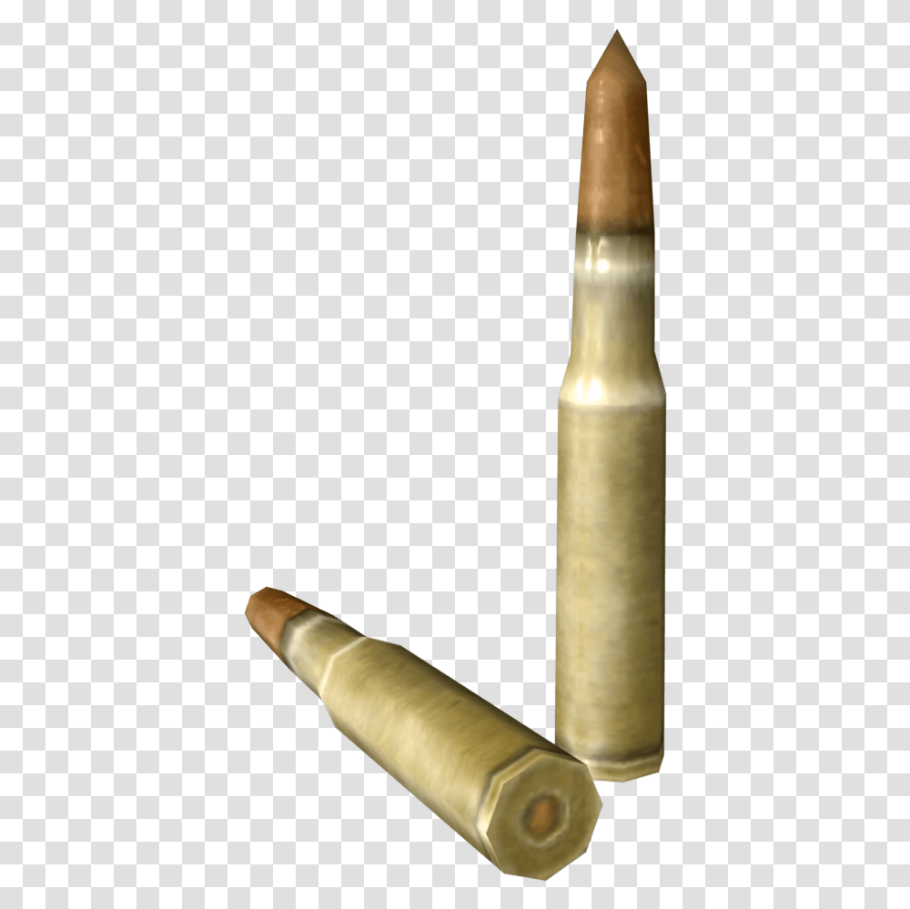 Nukapedia The Vault 50 Cal Bullet, Weapon, Weaponry, Ammunition Transparent Png