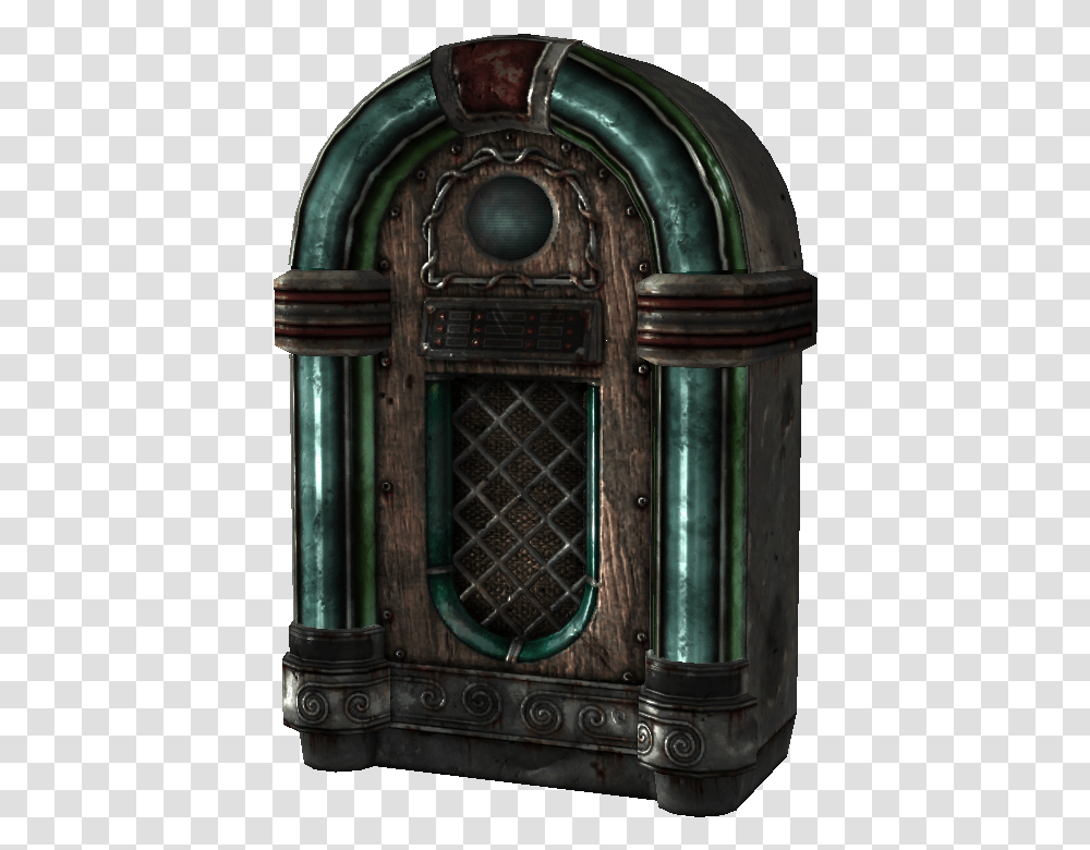 Nukapedia The Vault Fallout 3 Jukebox, Architecture, Building, Pillar, Column Transparent Png
