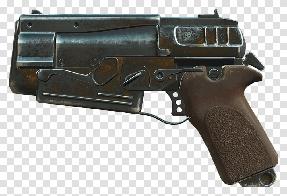 Nukapedia The Vault Fallout 4 10mm Pistol, Gun, Weapon, Weaponry, Handgun Transparent Png