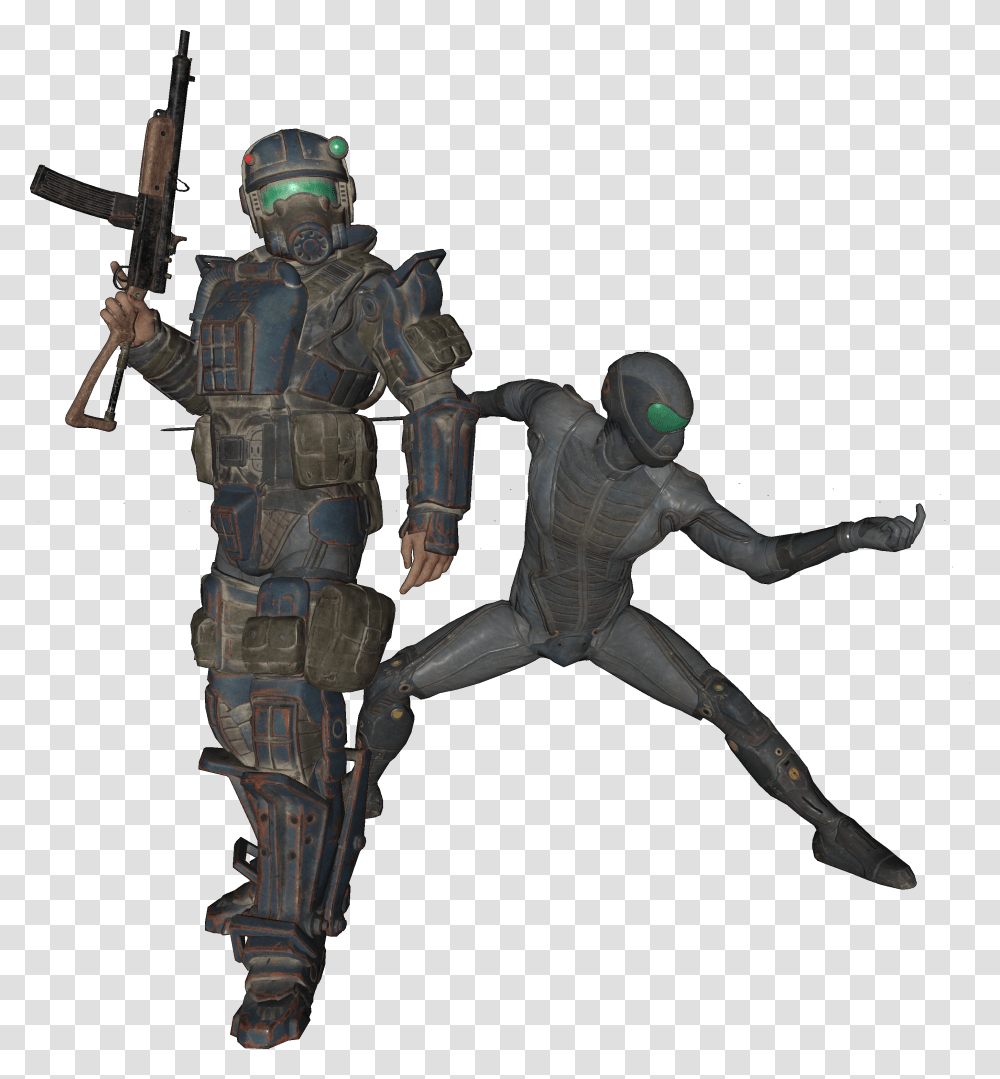 Nukapedia The Vault Fallout 4 Marine Corps, Person, Human, Knight, Toy Transparent Png