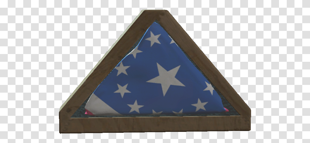 Nukapedia The Vault Fallout 4 Trifold American Flag, Triangle, Star Symbol, Wood Transparent Png