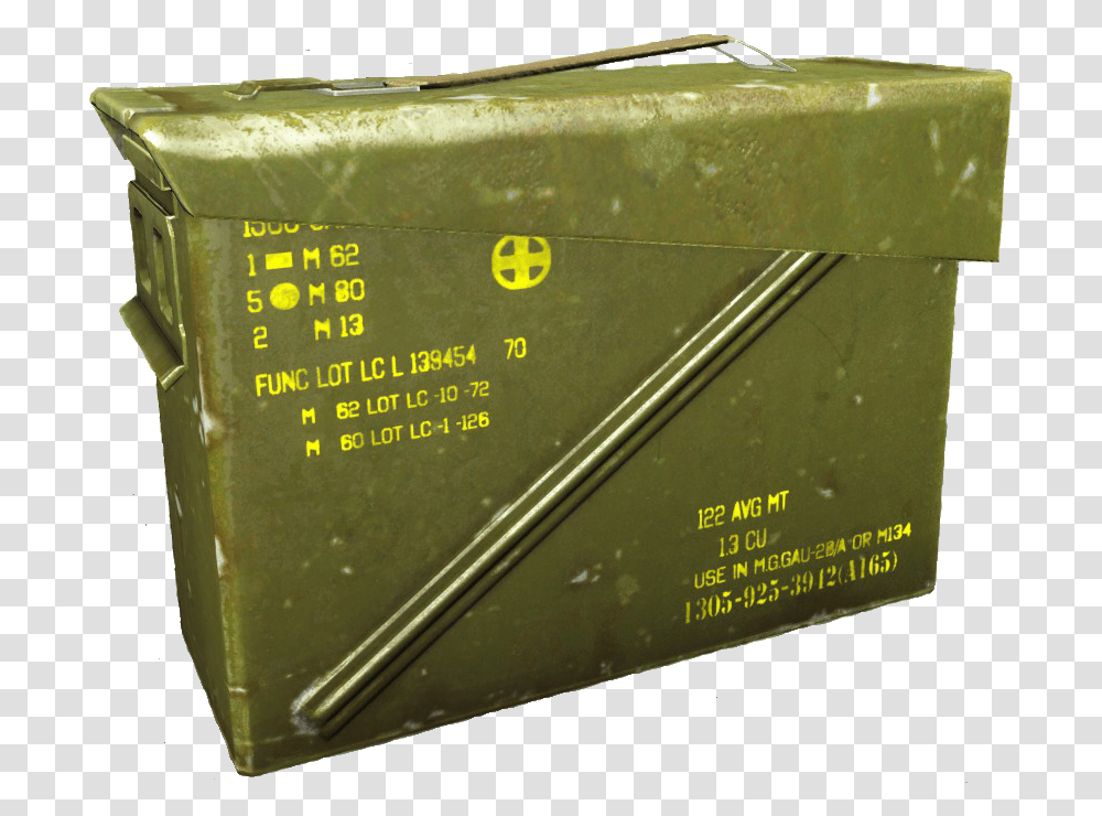 Nukapedia The Vault Fallout 76 Ammo, Box, Weapon, Carton Transparent Png