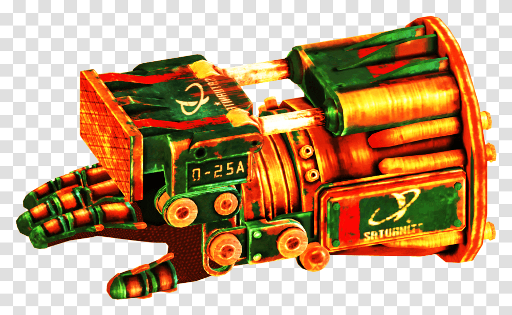 Nukapedia The Vault Superheated Saturnite Fist, Fire Truck, Vehicle, Transportation, Weapon Transparent Png