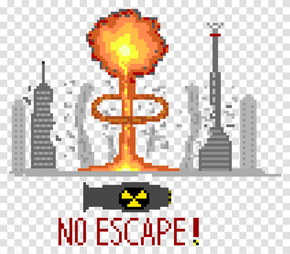Nuke Explosion Banner Free Pixel Art Explosion Animated, Lighting Transparent Png