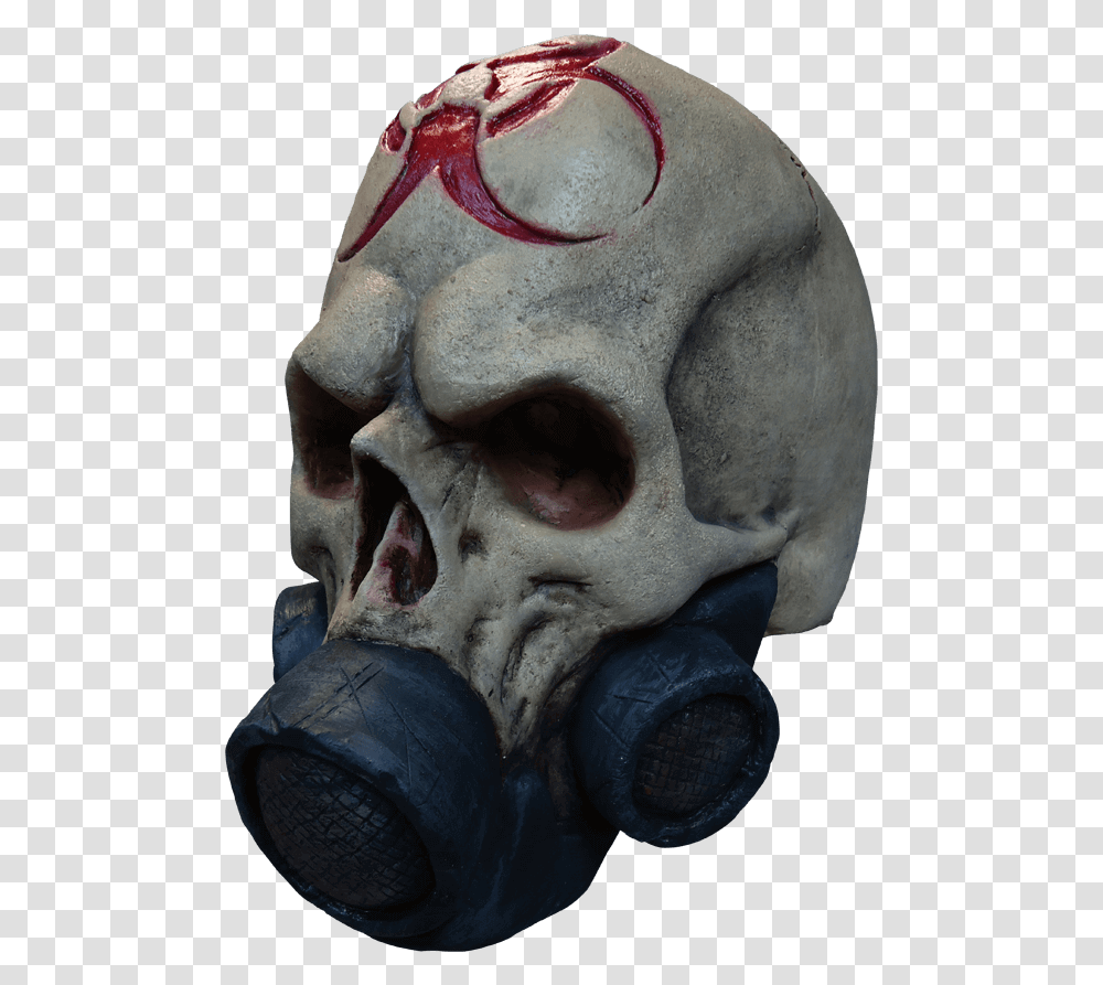 Nuke Skull Mask, Head, Alien, Costume, Person Transparent Png