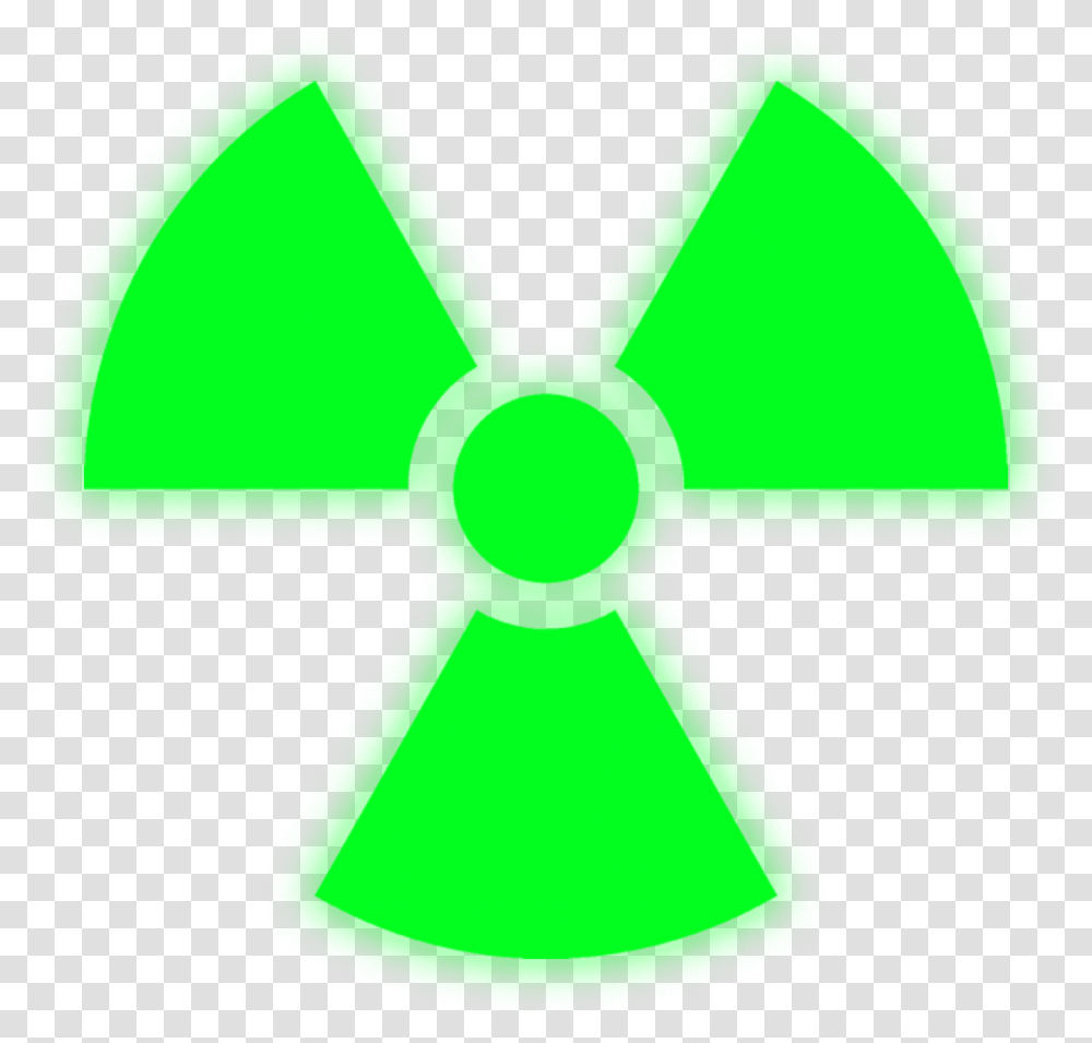 Nuke Symbol Radiation Symbol Gif No Background, Green, Word, Logo Transparent Png