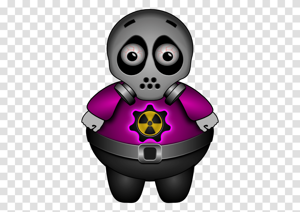 Nuklerman Radiation Clipart, Robot, Helmet, Apparel Transparent Png