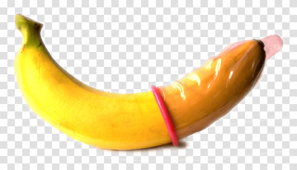Null Background Condom, Banana, Fruit, Plant, Food Transparent Png