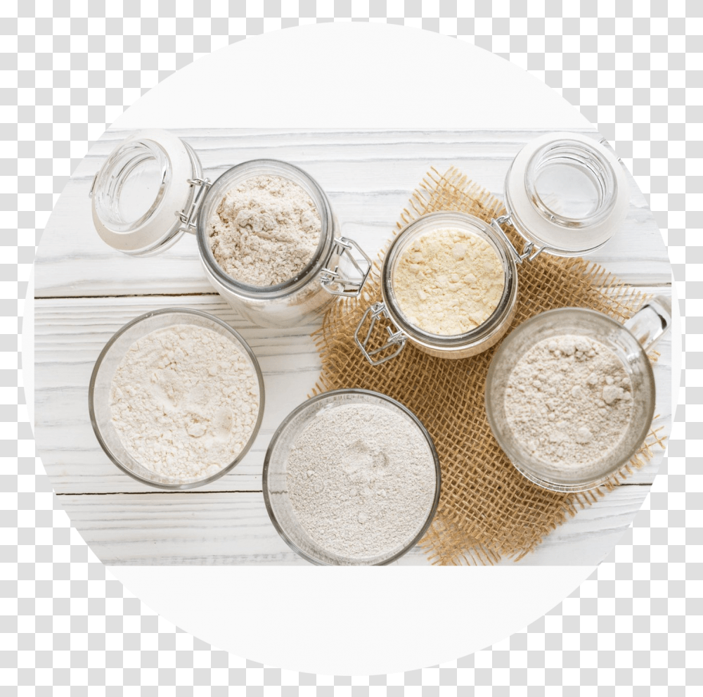 Null Plain Circle, Flour, Powder, Food, Wristwatch Transparent Png