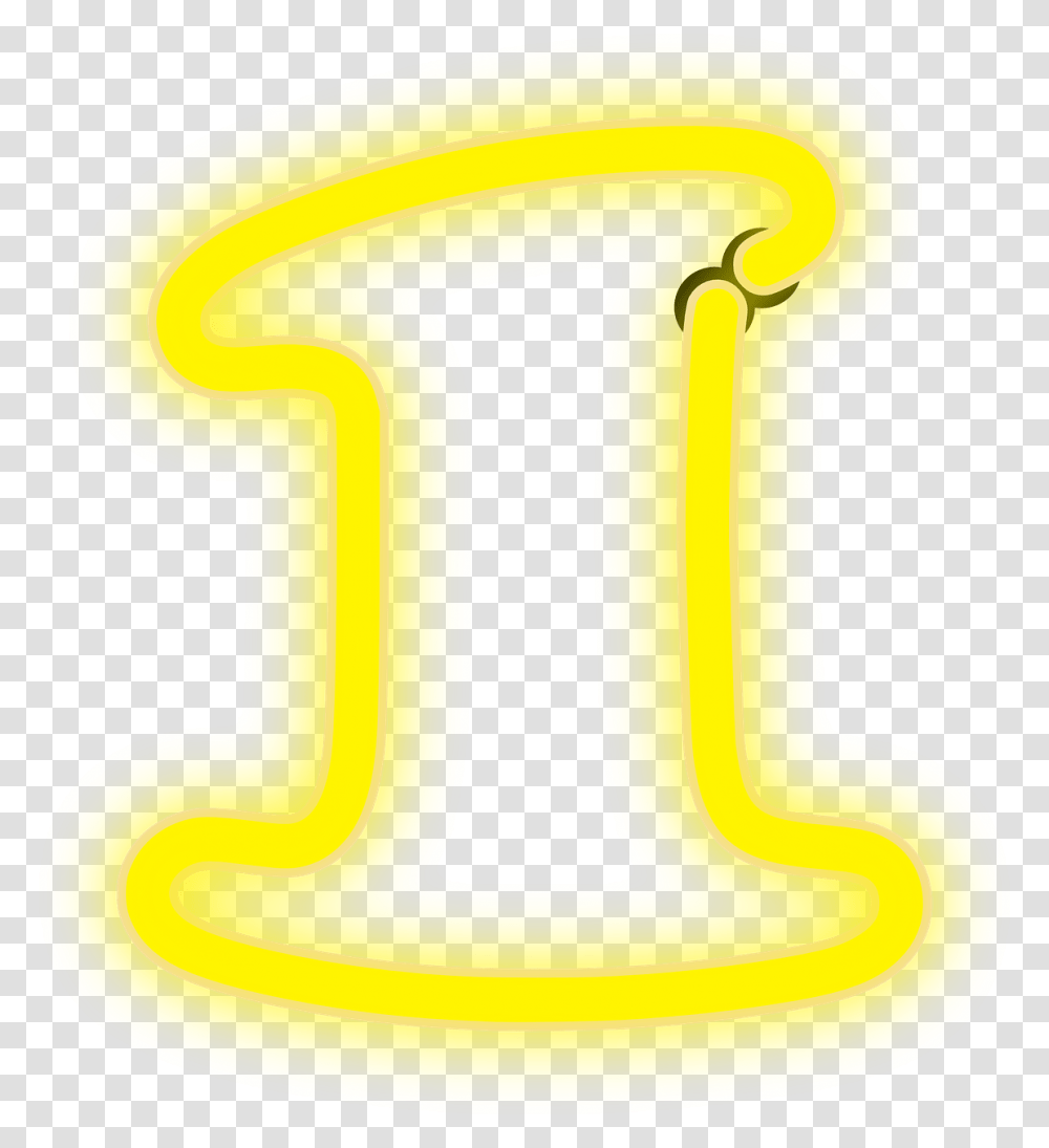 Number 1 Neon, Alphabet, Logo Transparent Png