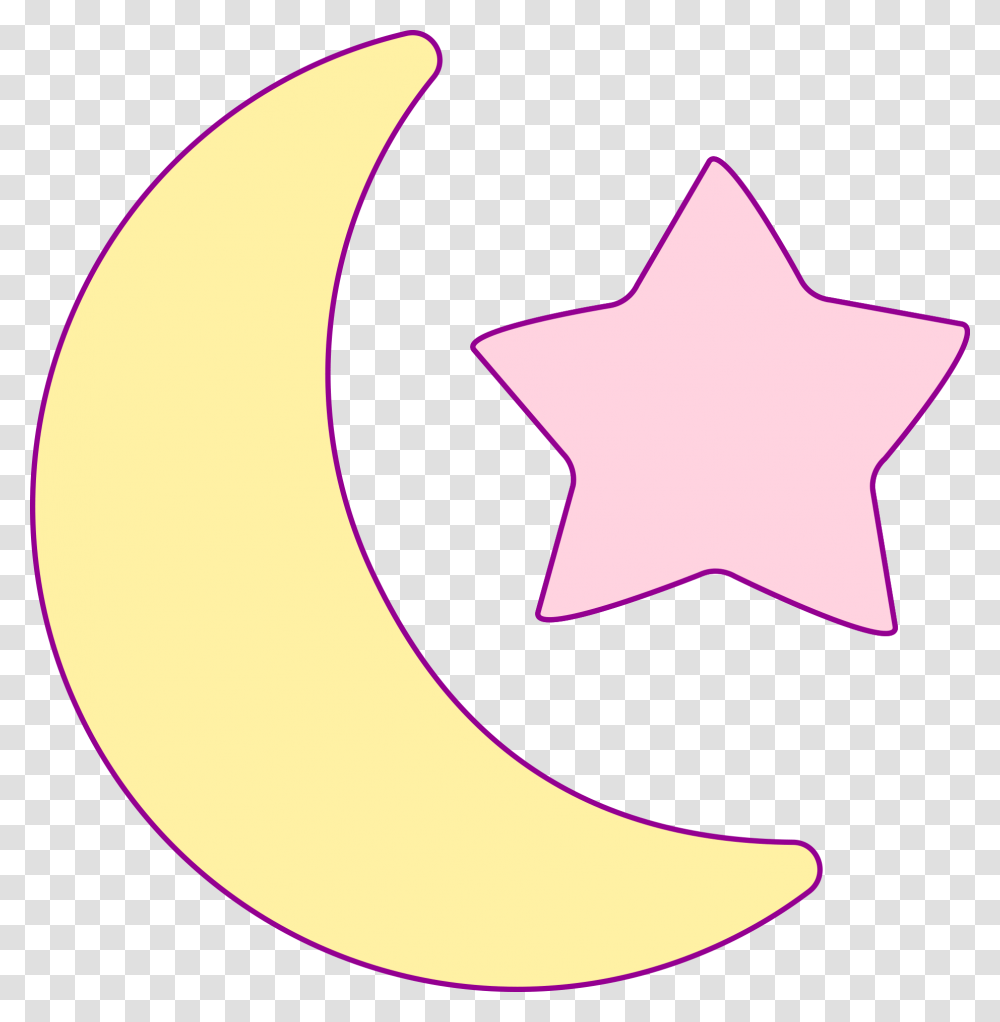 Number 10 Clipart Unicorn Of Moon, Star Symbol, Outdoors, Nature Transparent Png