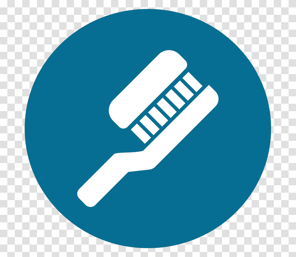 Number 2 Blue Circle Download Linkedin Circle Icon, Brush, Tool, Toothbrush, Toothpaste Transparent Png