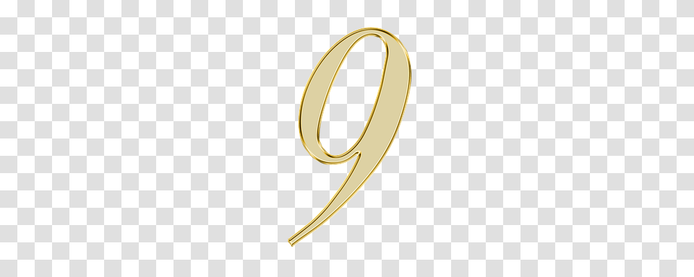 Number Text, Gold, Ring Transparent Png