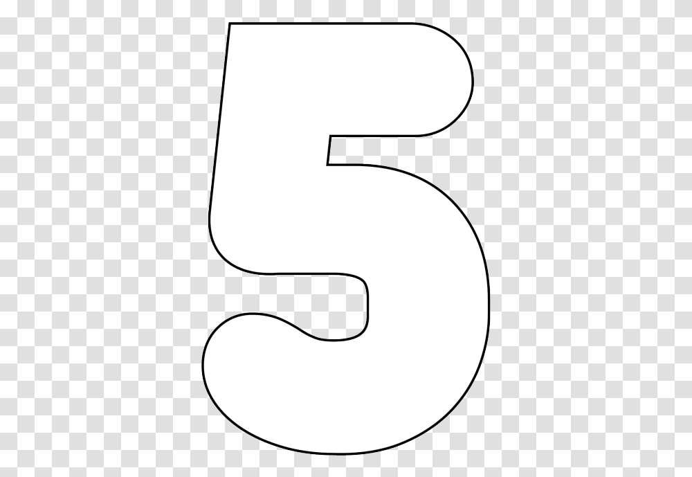 Number 5 Bubble Letter, Alphabet, Ampersand Transparent Png