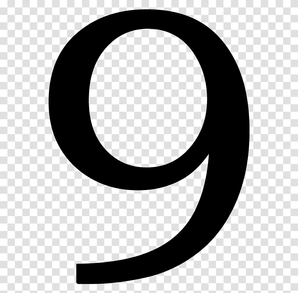 Number 6 Clipart Individual Number Number 9, Gray, World Of Warcraft Transparent Png