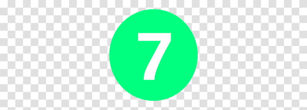 Number 7 Rounded Circle Md Transparent Png