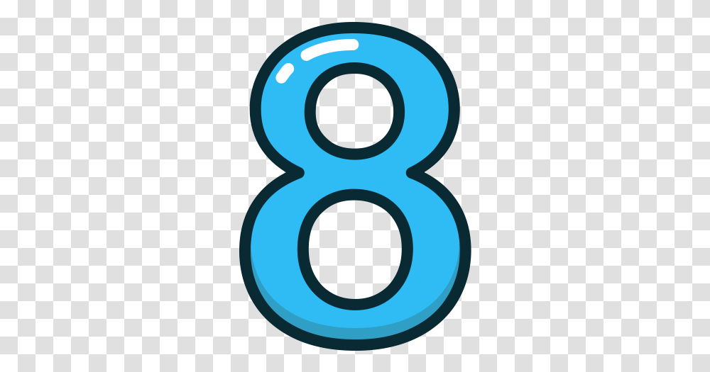 Number 8 High Eight Number, Symbol, Text Transparent Png