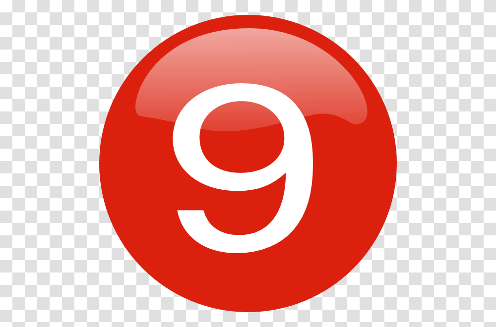Number 9 Button.svg.hi, Logo, Trademark Transparent Png