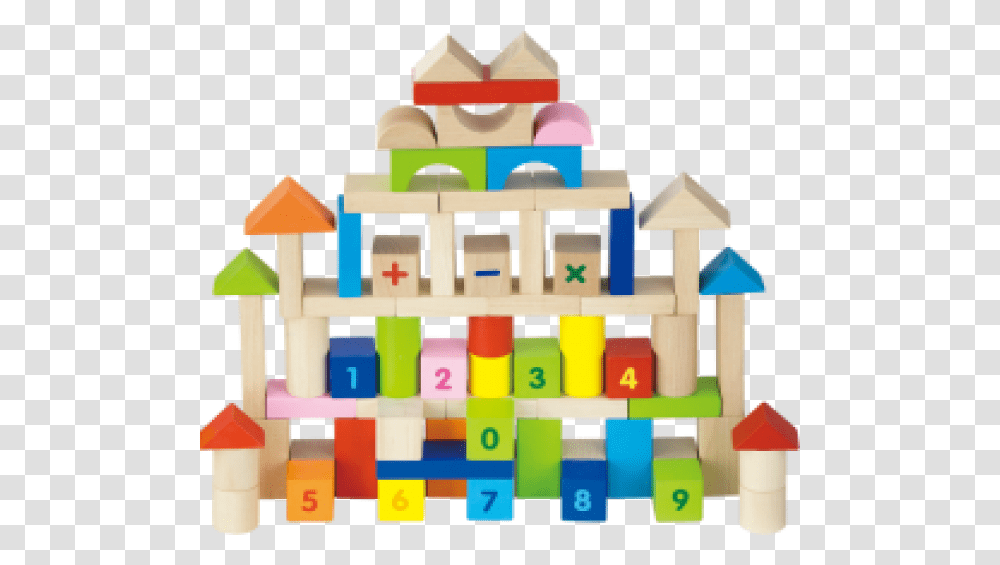 Number Block Set, Toy, Housing, Building, Architecture Transparent Png