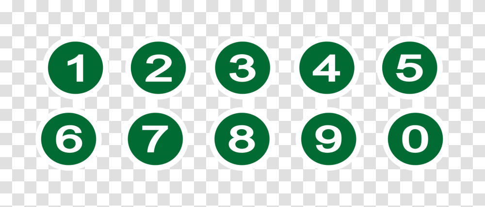 Number Circle Symbol Green Numerical Digit, Label, Alphabet, Logo Transparent Png