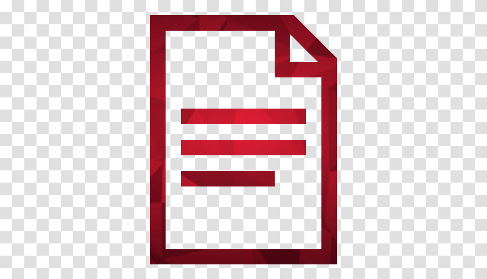 Number Document Icon, Alphabet, Maroon Transparent Png