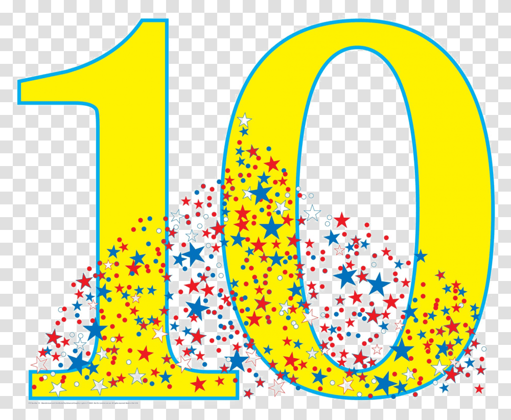 Number Image Cute Number 10 Clipart Transparent Png