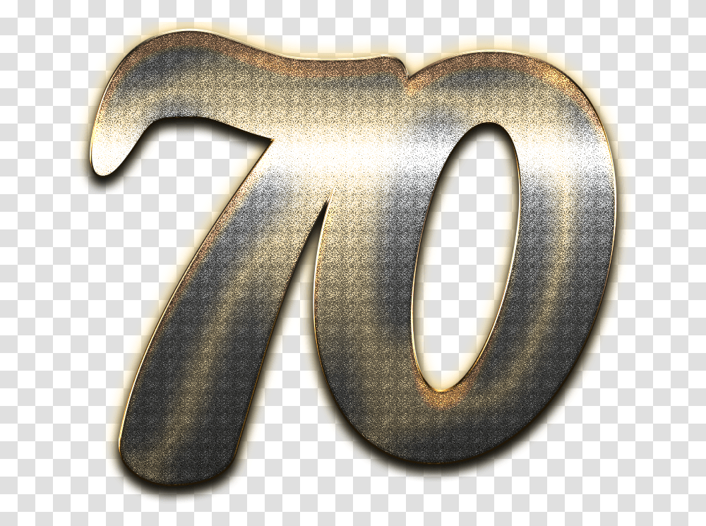 Number Images Number 70 Clipart, Alphabet Transparent Png
