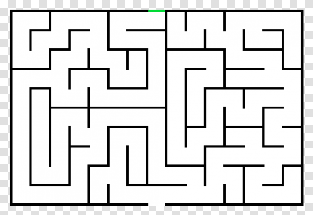 Number, Maze, Labyrinth Transparent Png