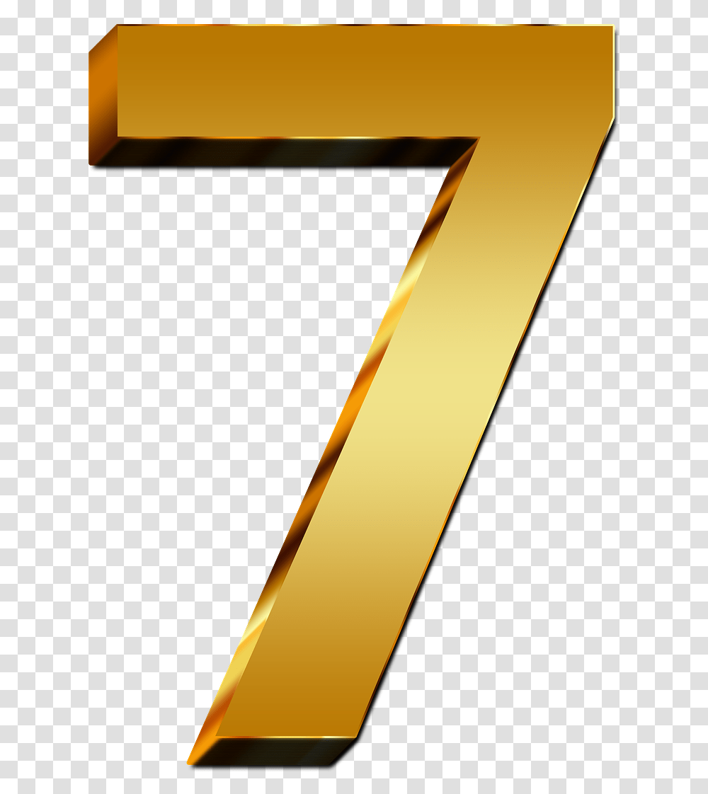 Number Number 7 With Background Transparent Png