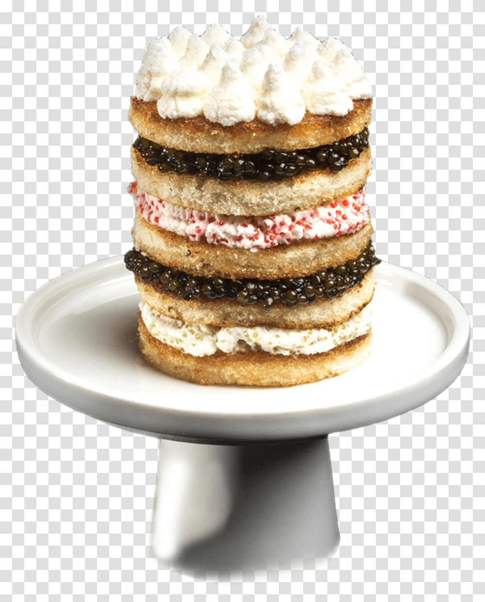 Number One Caviar Cake Stand, Burger, Food, Bread, Pancake Transparent Png