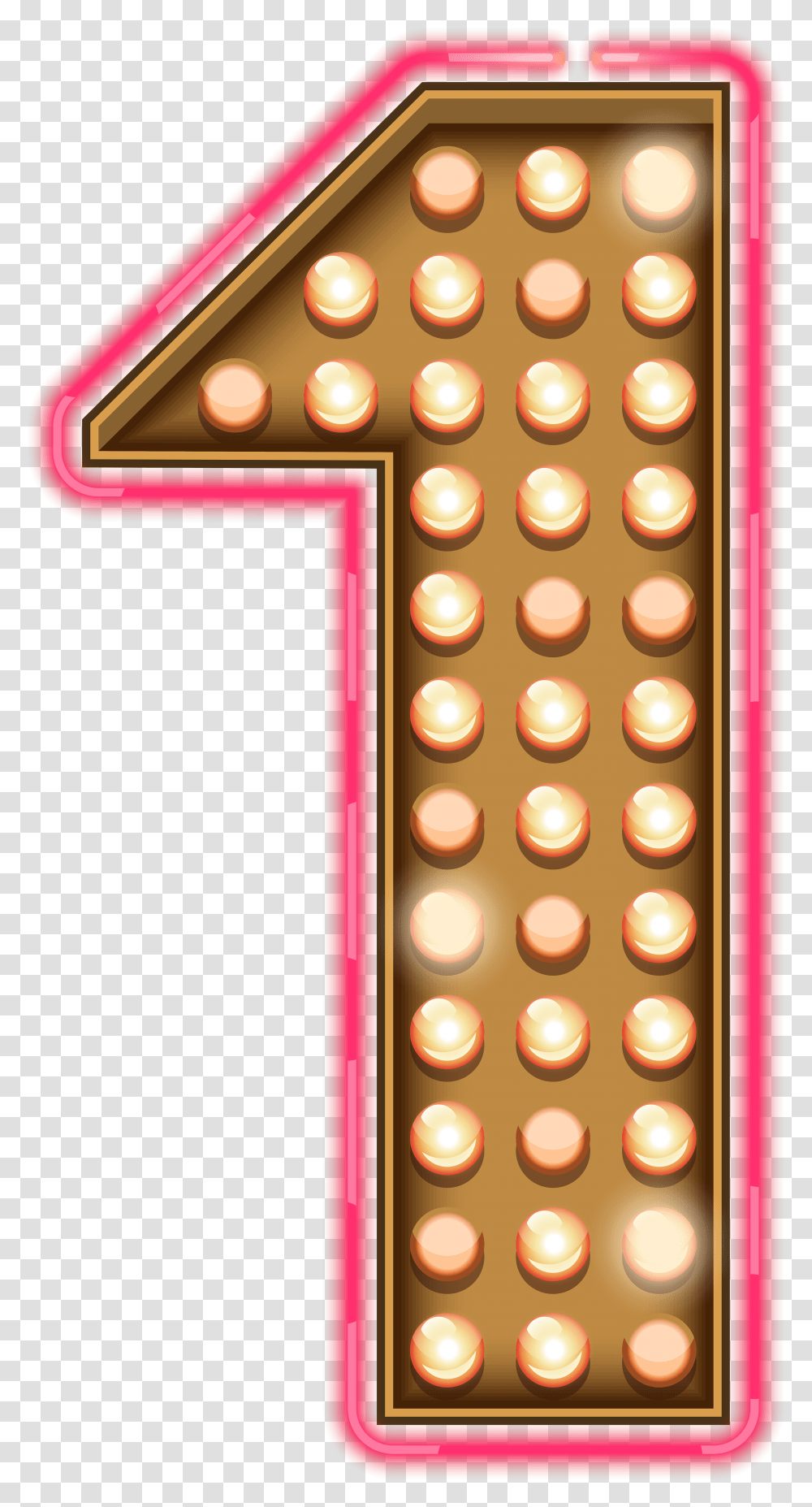 Number One Neon Lights Clip Art Gallery, Sweets, Food Transparent Png