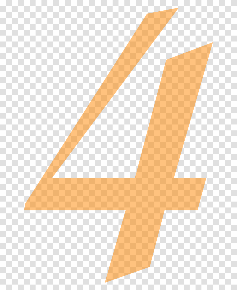 Number Only 4 Flag, Axe, Tool, Cross Transparent Png
