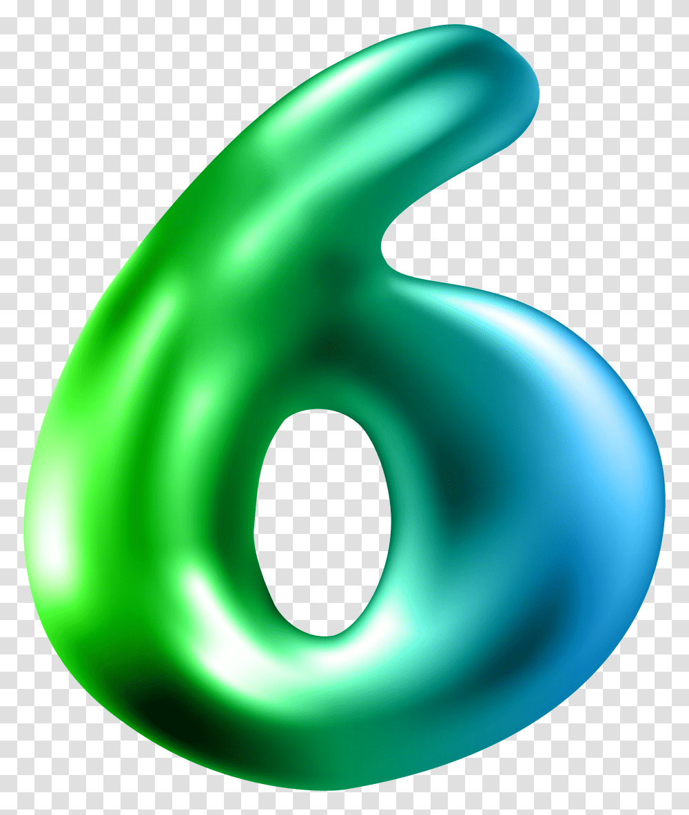 Number Six Clip Transparent Png