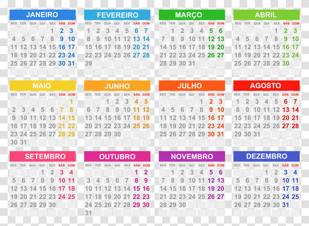 Number, Calendar Transparent Png