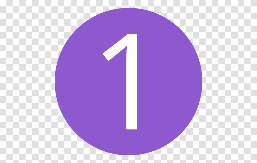 Number Youtube Avatar Template Circle, Balloon, Purple Transparent Png