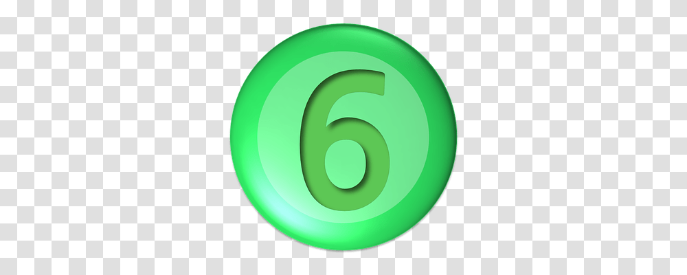 Numbers Green, Sphere Transparent Png