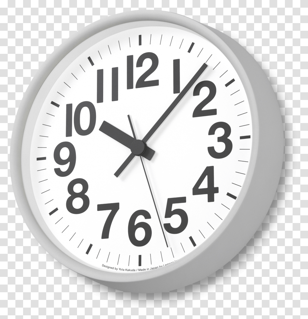 Numbers Abs Grey Wall Clock, Analog Clock, Clock Tower, Architecture, Building Transparent Png