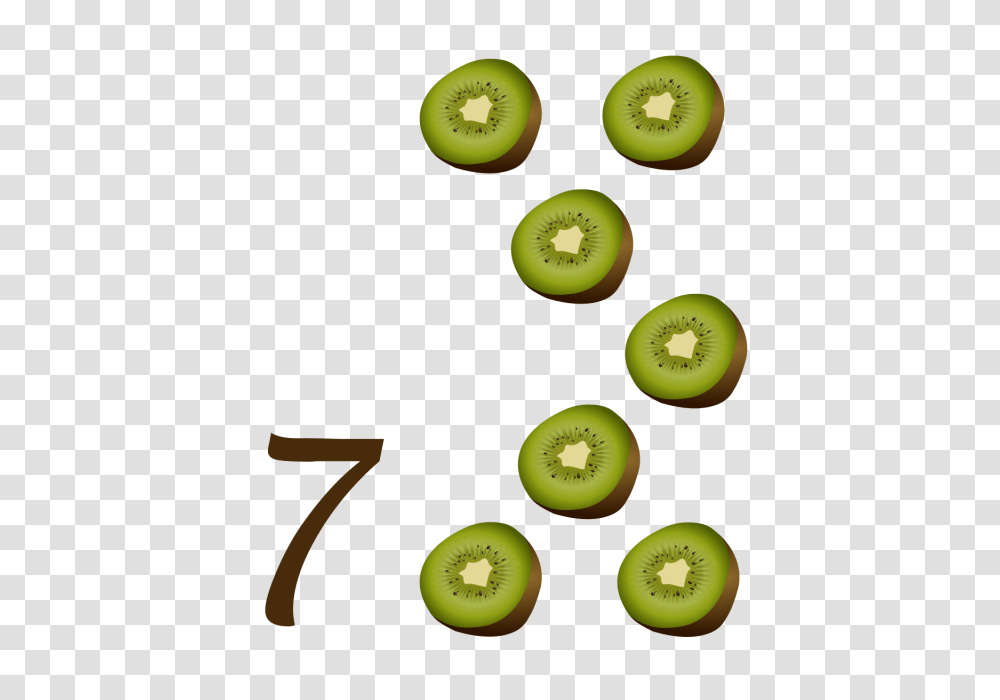 Numbers Alphabets Vector Clip Art One Two Image, Plant, Fruit, Food, Kiwi Transparent Png