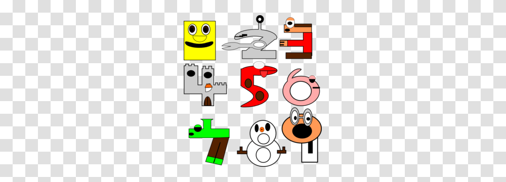 Numbers Clipart, Alphabet, Poster Transparent Png