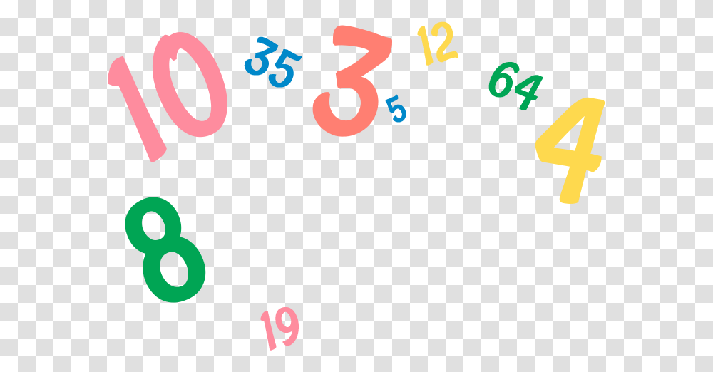 Numbers Drop Zone Kids, Drawing, Hand Transparent Png