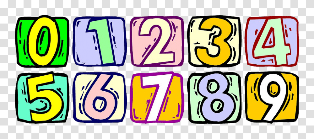 Numbers Pic Vector Clipart, Alphabet Transparent Png