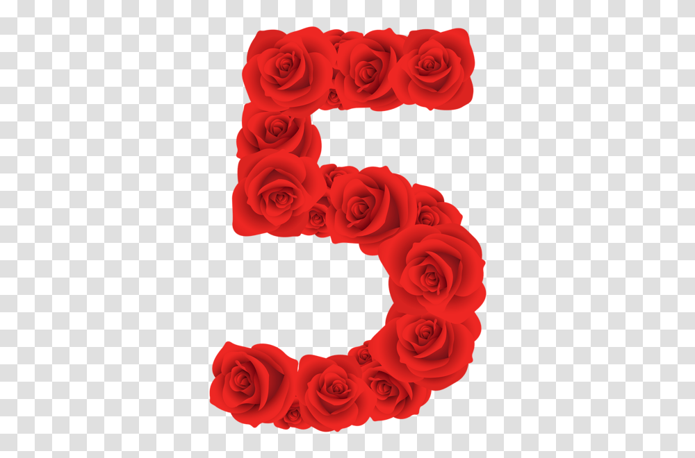 Numbery Clip Art Numbers, Rose, Flower, Plant, Blossom Transparent Png