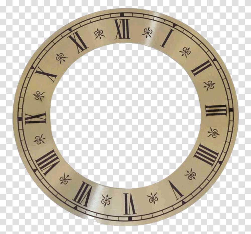 Numerals Dial For Watches Roman Outside 120 Mm Clock Face, Analog Clock, Wristwatch, Wall Clock, Clock Tower Transparent Png