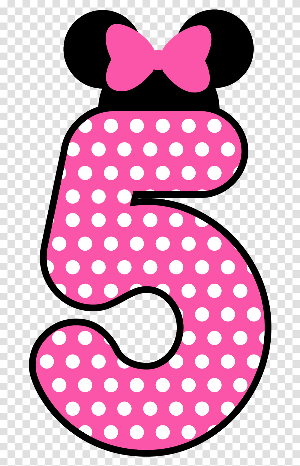 Numero 2 Minnie Mouse, Number, Texture Transparent Png