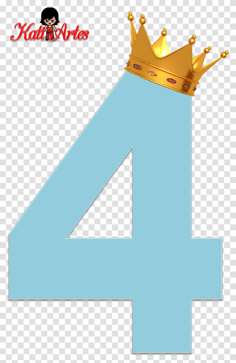Numero 4 Azul, Number, Alphabet Transparent Png