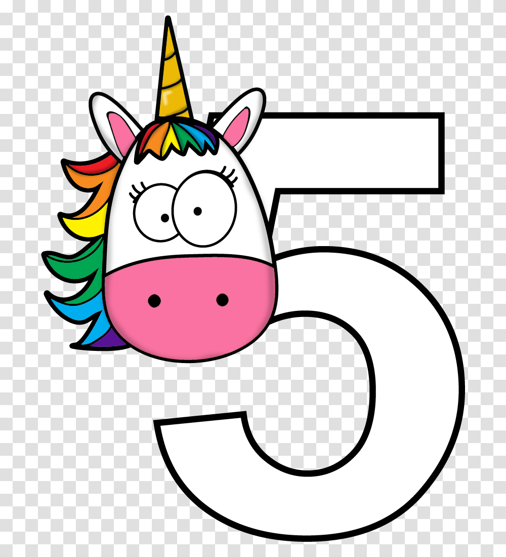 Numeros Letters And Numbers Math Numbers Unicorn Working Capital Cycle Diagram, Cream, Dessert Transparent Png